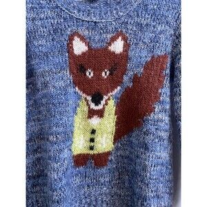 Cute & Comfy Takara Fox Sweater Girls Youth‎ Size Large
